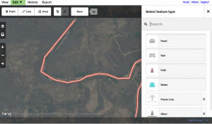 OpenStreetMap editing using ID